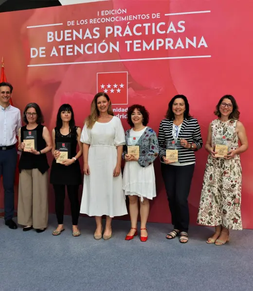 Las Escuelas Infantiles Montemadrid reciben el I Reconocimiento de Buenas Prácticas de Atención Temprana