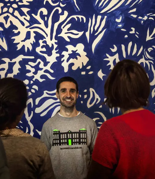 #GenteMontemadrid: Antonio Ortiz, 11 años enseñando exposiciones de La Casa Encendida