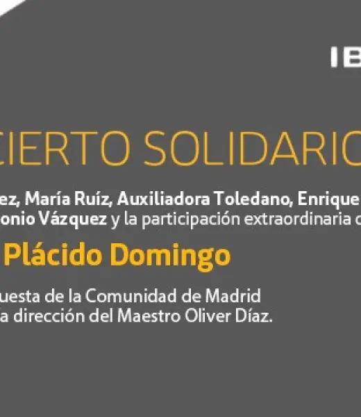 Ven al concierto solidario de Envera con Plácido Domingo