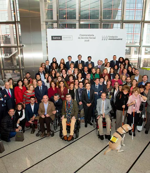 Acto de entrega de la VI Convocatoria de Acción Social