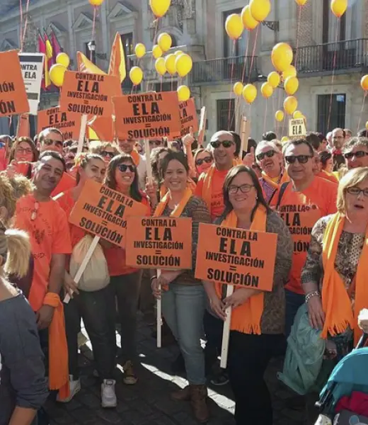 El sábado 13 de febrero caminamos juntos contra la ELA en Barcelona