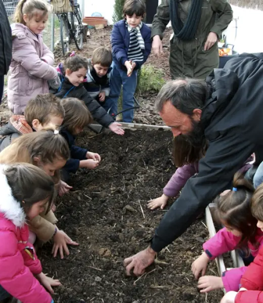 Pon un huerto ecológico en tu escuela