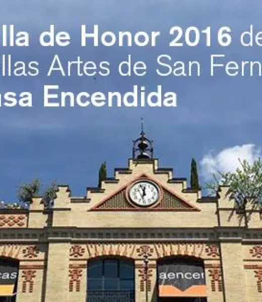 La Casa Encendida recoge hoy la Medalla de Honor 2016 de las Bellas Artes