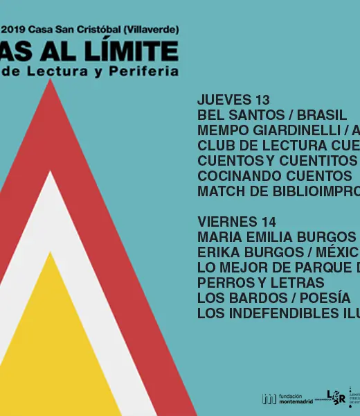 Jornadas sobre literatura y periferia en Casa San Cristóbal