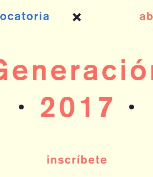 Generación 2017: abiertos al arte joven